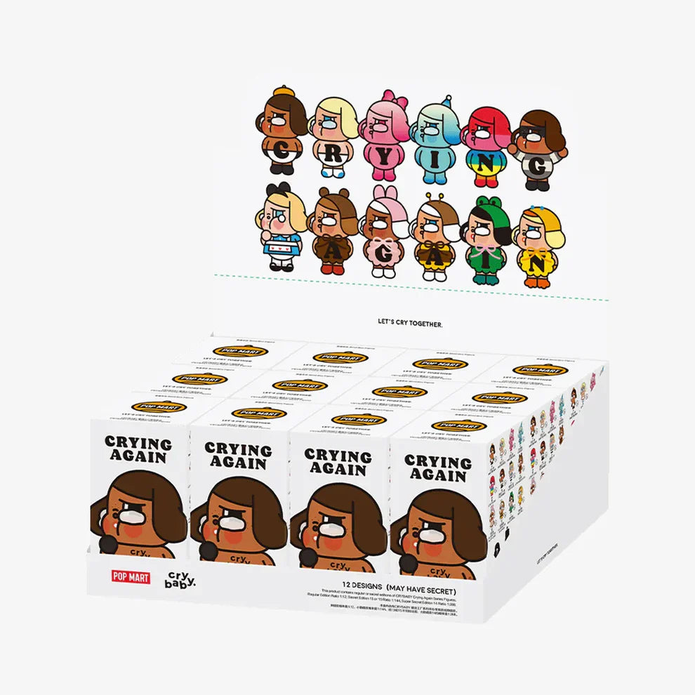 THELABUBUTOY - Complete Set CRYBABY Figures (12 Blind Box)