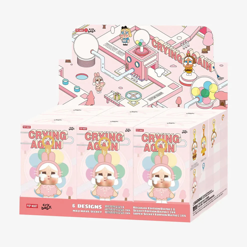 THELABUBUTOY  - Complete Set Crying Again Vinyl Plush